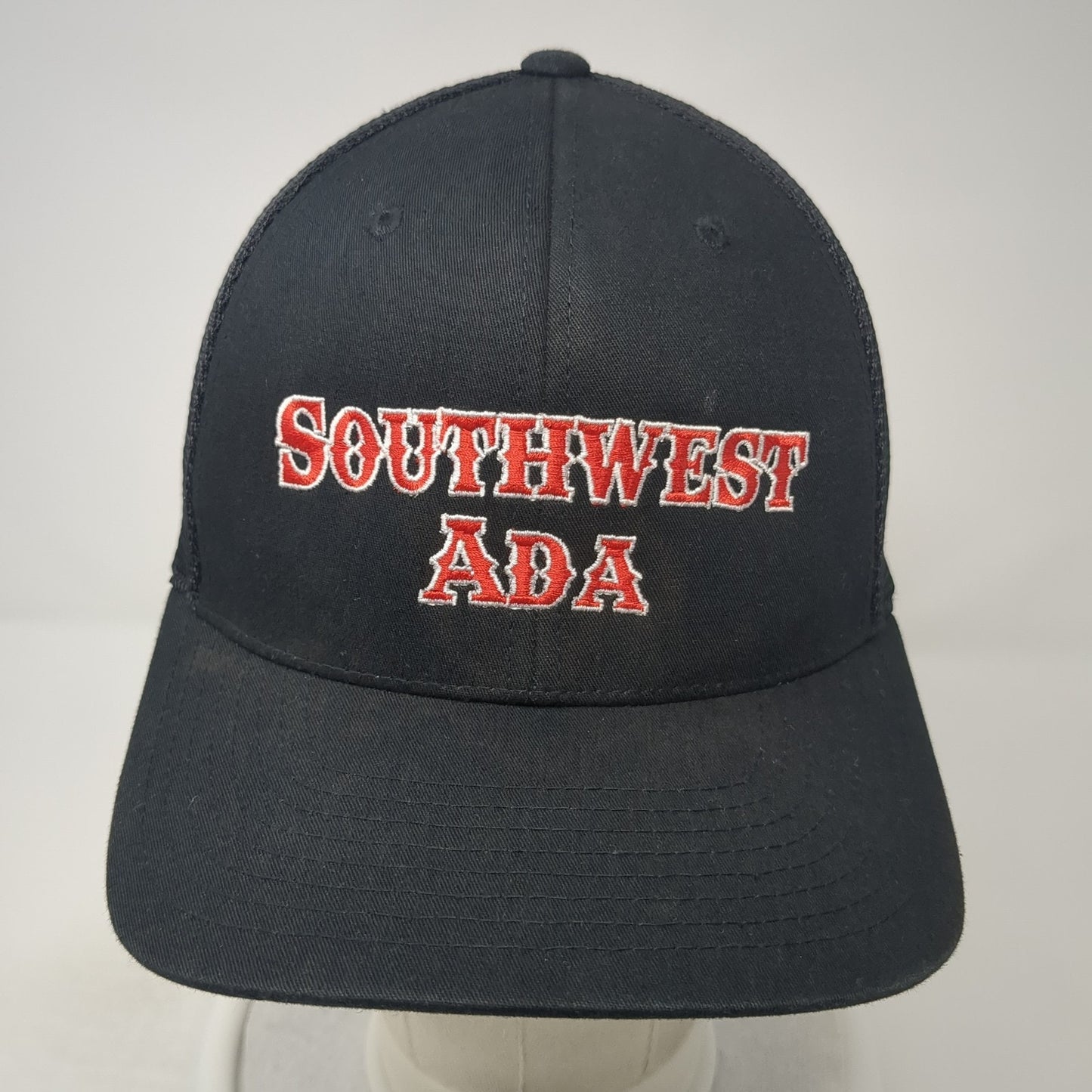 Southwest ADA Snapback Trucker Hat Black One Size Mesh Back Flexfit Tech