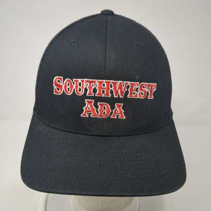 Southwest ADA Snapback Trucker Hat Black One Size Mesh Back Flexfit Tech