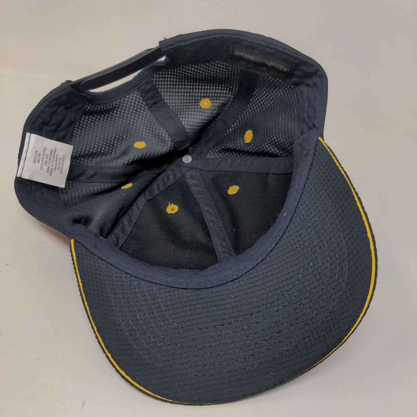 McDonald's Snapback Hat Blue One Size Adjustable Breathable Employee Crew Cap