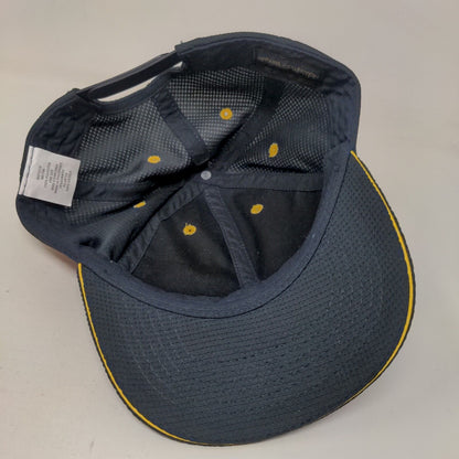 McDonald's Snapback Hat Blue One Size Adjustable Breathable Employee Crew Cap