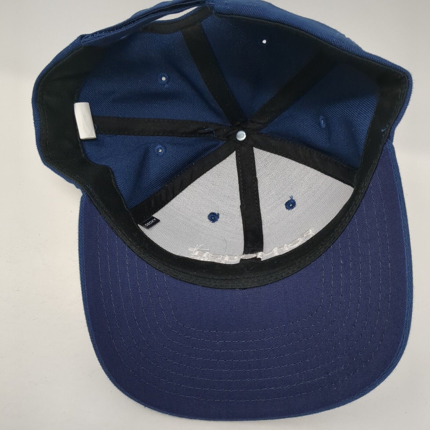 ForMotion Clinic Strapback Hat Blue One Size Adjustable Embroidered Decky