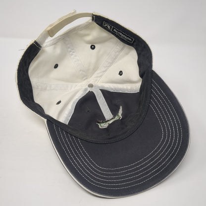 Betaseed Strapback Hat Gray Large Embroidered Colorblock Richardson