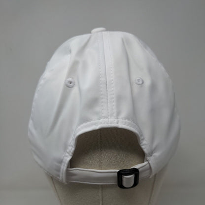 Peloton Men's Slideback Hat White Adjustable Polyester Embroidered Logo