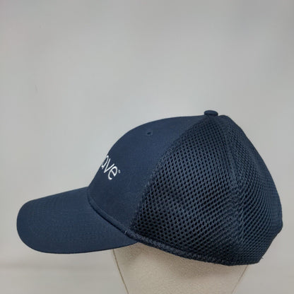 Sofwave Snapback Hat Blue OSFM Adjustable Embroidered Mesh Back 6 Panel New Era