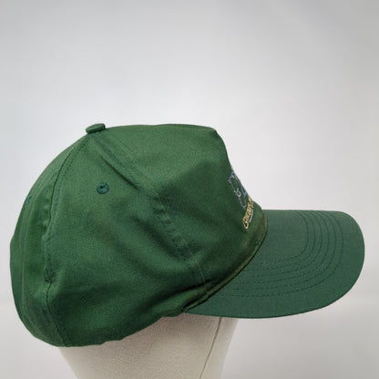 Concours Owners Group Snapback Hat Green One Size Solid Adjustable