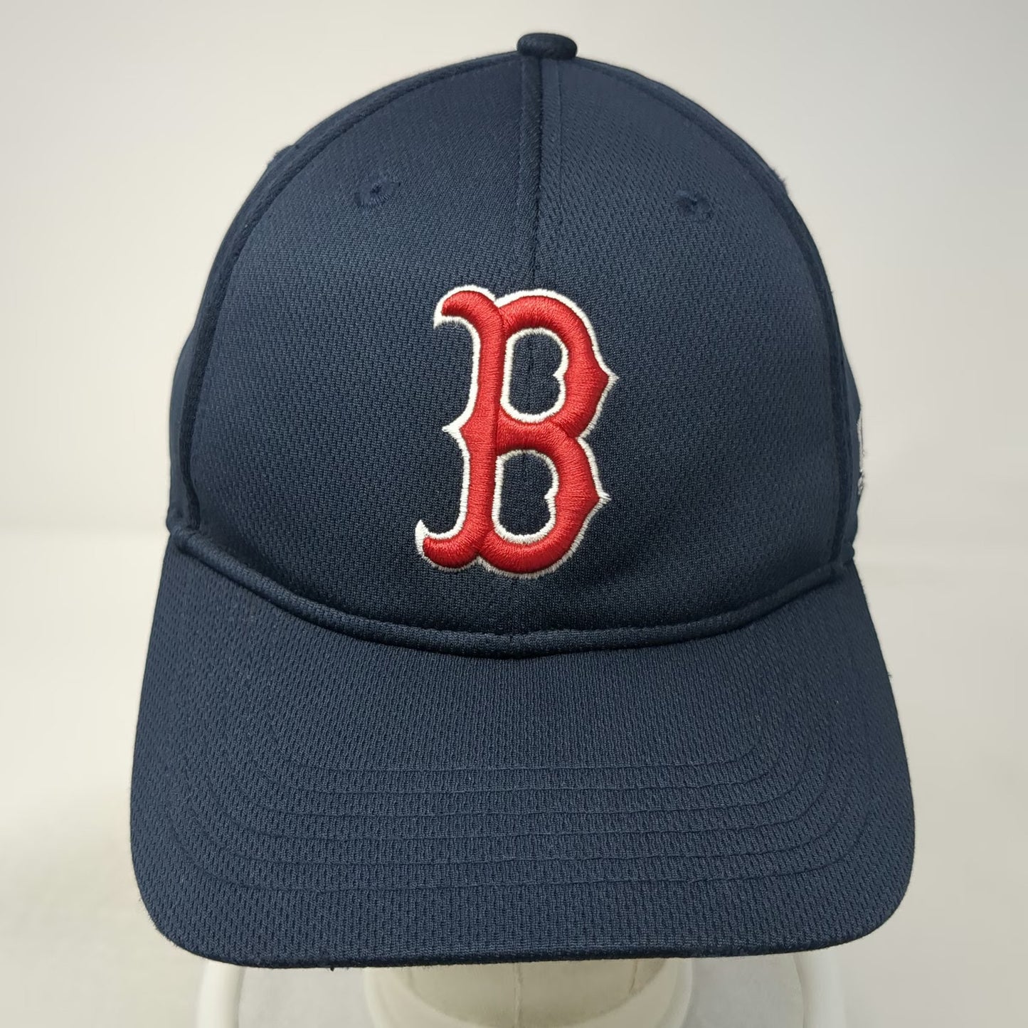 OC Sports Boston Red Sox MLB Baseball Cap Blue One Size Strapback Logo Mesh Hat