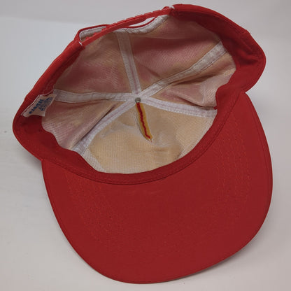 Tom Witvoet Auction & Appraisal Snapback Hat Red One Size Adjustable