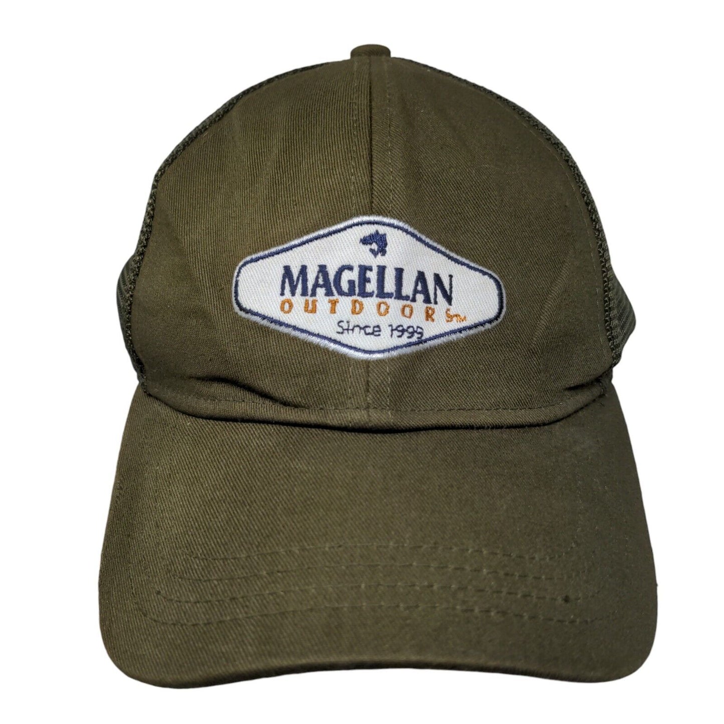 Magellan Outdoors Snapback Mesh Back Trucker Hat Green One Size