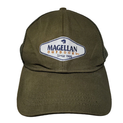 Magellan Outdoors Snapback Mesh Back Trucker Hat Green One Size