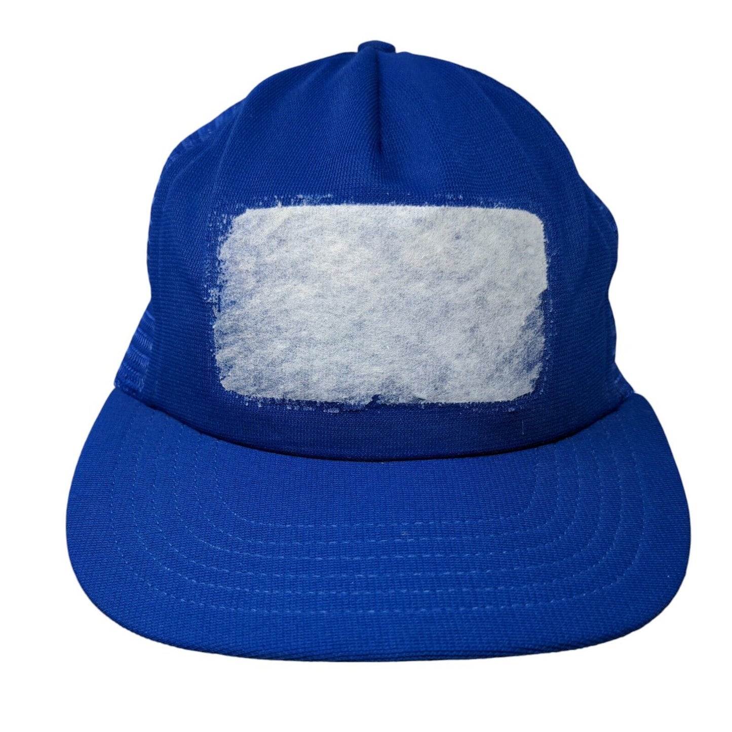 Rising Star Cap Co. Snapback Trucker Hat Blue Large Adjustable Mesh Back