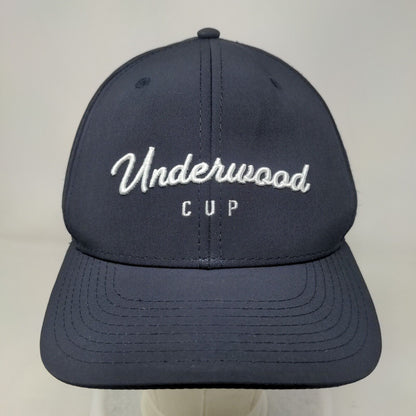 Underwood Cup Snapback Hat Blue One Size Embroidered 6 Panel Pukka Inc