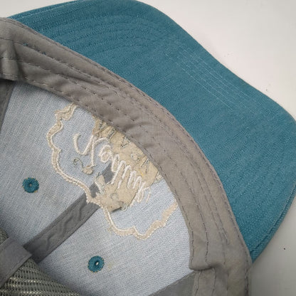 Ace USA Trucker Hat Blue One Size Kodiak Alaska Moose Mesh Back Snapback Travel