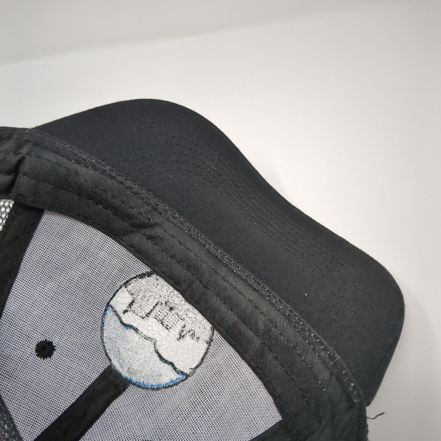 Visit Boise Snapback Mesh Back Trucker Hat Black OSFM Embroidered Otto