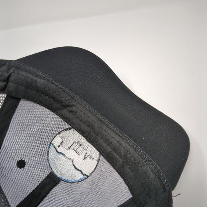 Visit Boise Snapback Mesh Back Trucker Hat Black OSFM Embroidered Otto