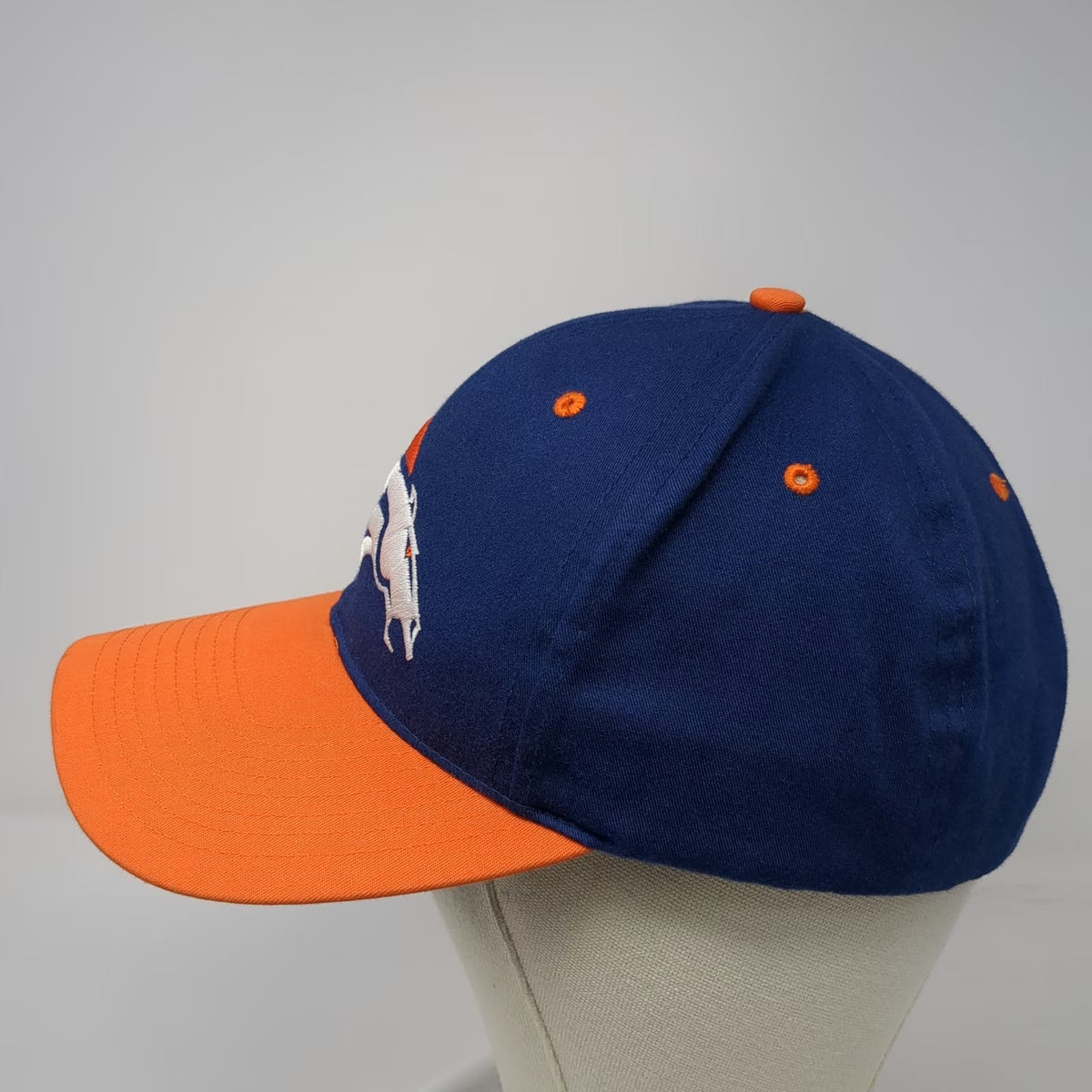 Twins Enterprise Snapback Blue Orange One Size NFL Denver Broncos Hat Gray Brim