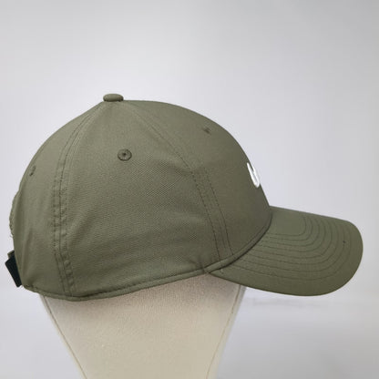 Nike Baseball Cap Green L Dri-FIT Strapback Performance Athletic Swoosh Hat