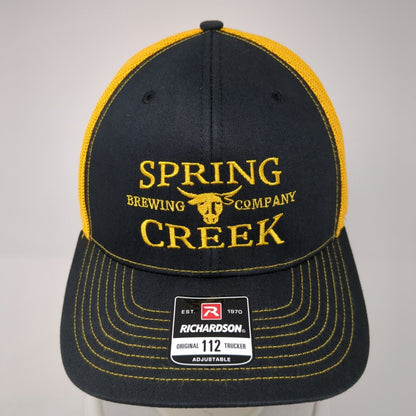 Sprig Creek Brewing Company Snapback Trucker Hat Multi OS Mesh Back Richardson