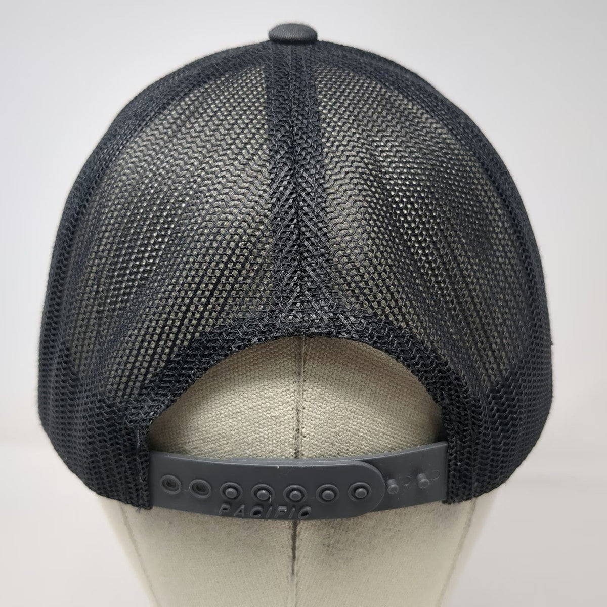 Pacific Headwear Gray Trucker Hat One Size Gowen Thunder Airshow Mesh Snapback