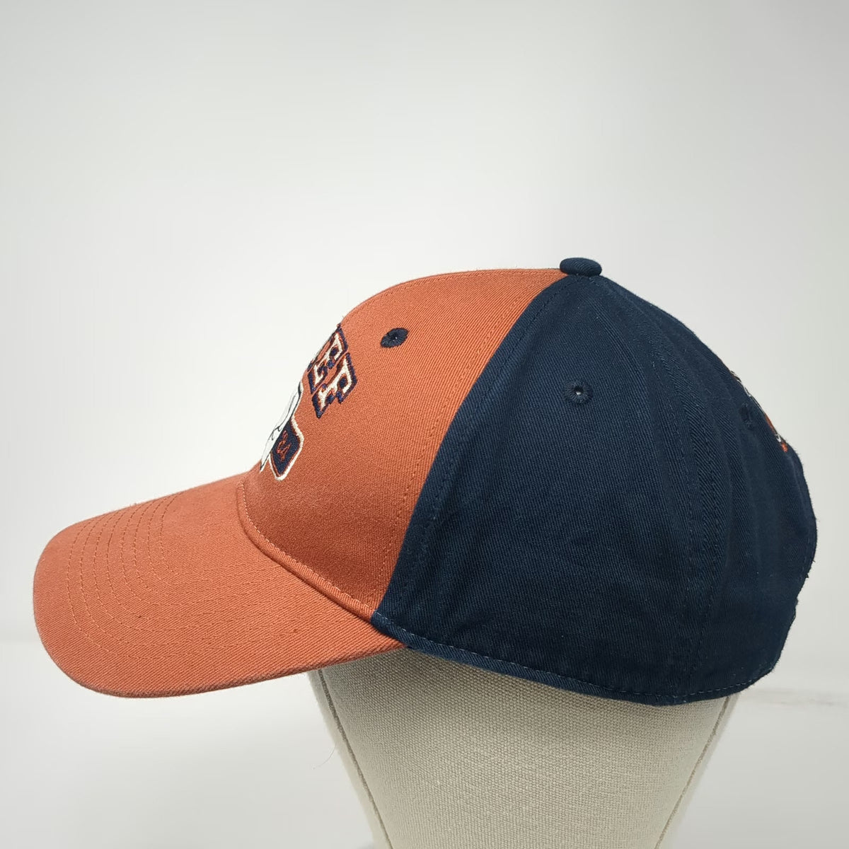 RMEF Rocky Mountain Elk Foundation Baseball Cap Orange Blue One Size Elk Hat