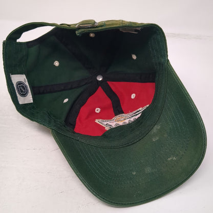 Fan Favorite Minnesota Wild NHL Cap Green Red One Size Strapback Curved Bill Hat