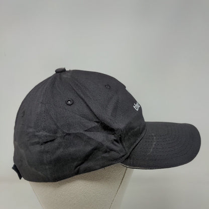 The YMCA Strapback Hat Gray OSFA Embroidered Adjustable 6 Panel