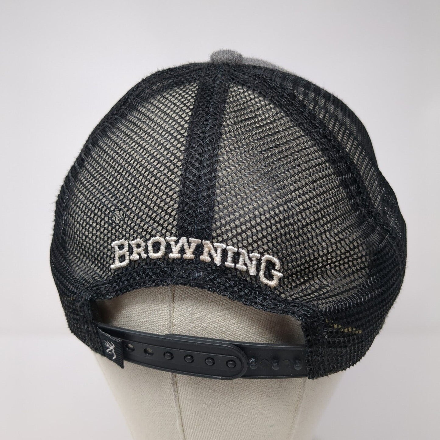 Resident Waterfowl Hunting License Snapback Trucker Hat Gray One Size