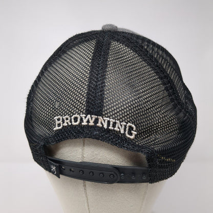 Resident Waterfowl Hunting License Snapback Trucker Hat Gray One Size