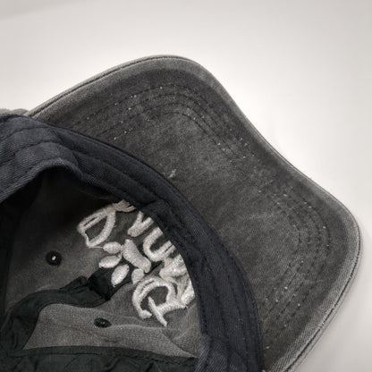 Dog Mom Ponyback Slideback Hat Gray One Size Adjustable Embroidered Cotton