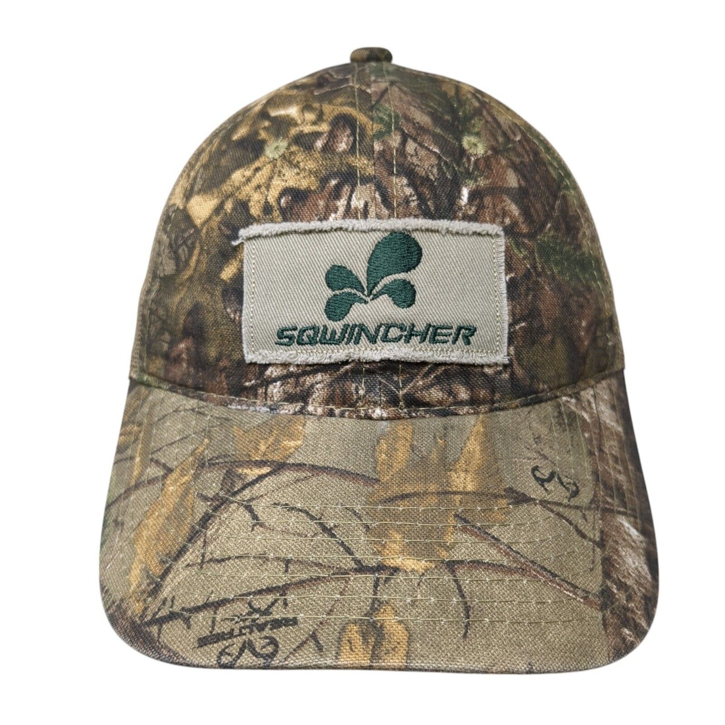 Sqwincher Strapback Trucker Hat Camouflage One Size Adjustable Mesh Back Bretmor