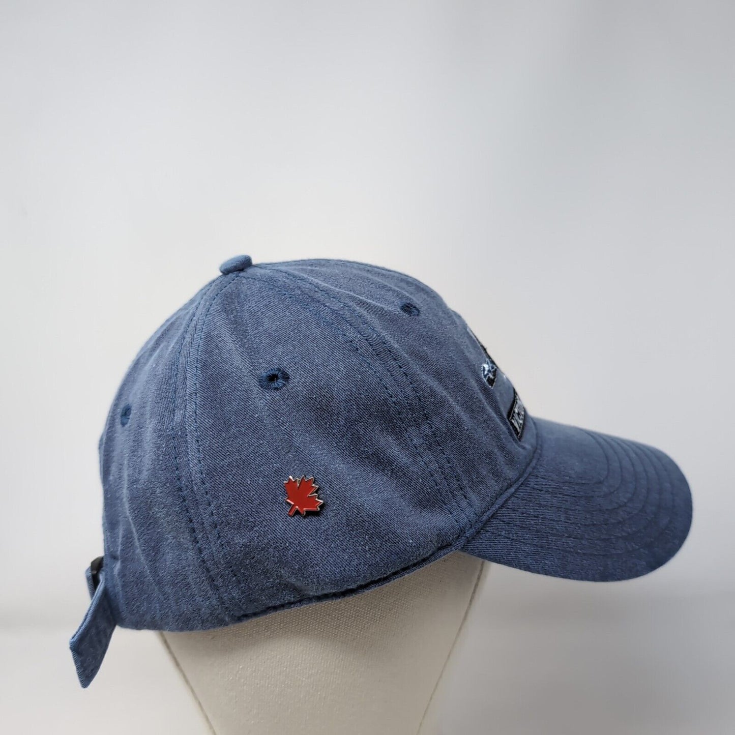 Victoria Canada Adult Slideback Hat Blue OS Adjustable Embroidered Patriotic