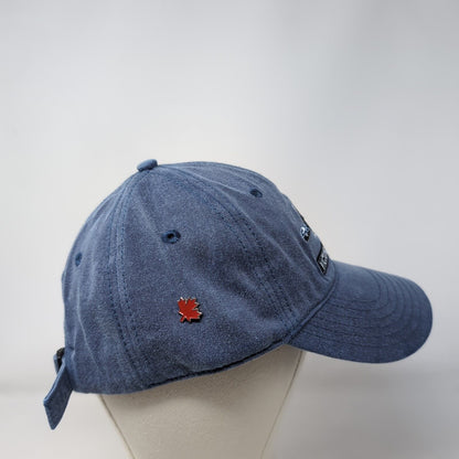 Victoria Canada Adult Slideback Hat Blue OS Adjustable Embroidered Patriotic