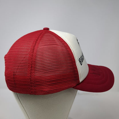Port Authority Red Trucker Hat One Size Signed Builders and the Butchers Skull