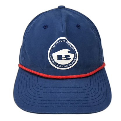 Richardson 5 Panel Blue One Size Rope Wellfleet Beach Comber Snapback Hat
