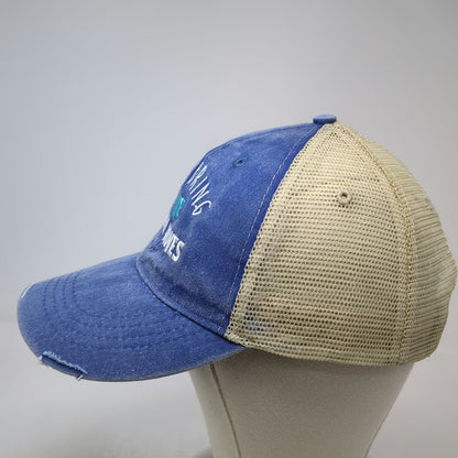 Adams Trucker Hat Blue One Size Mesh Back I'll Bring The Dance Moves Piper Lou