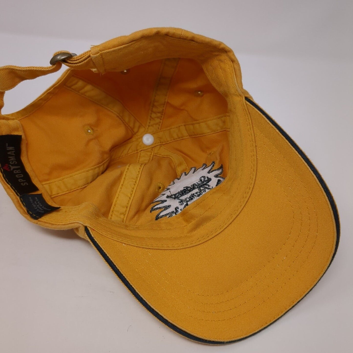 Sunburst Ranch Slideback Hat Yellow One Size Adjustable Sportsman