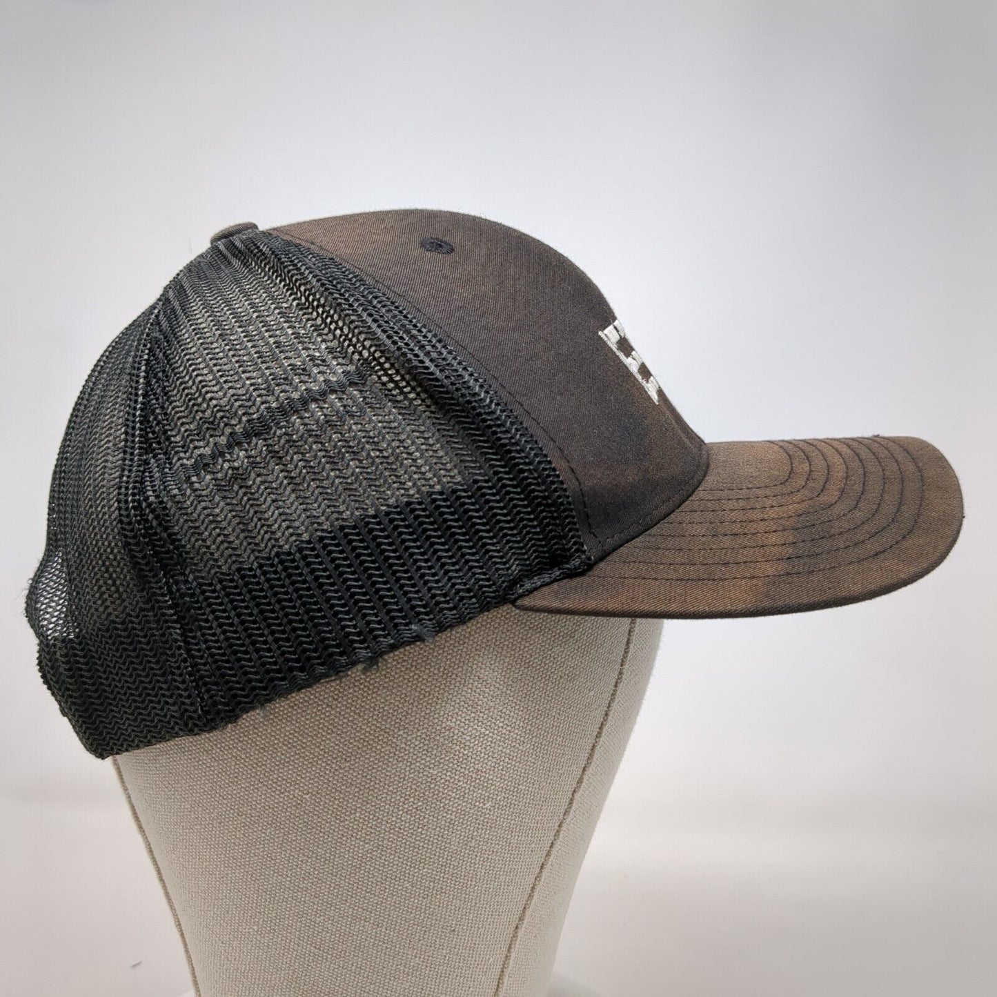 EVL Evlution Nutrition Snapback Trucker Hat Black OSFA Mesh Back Solid