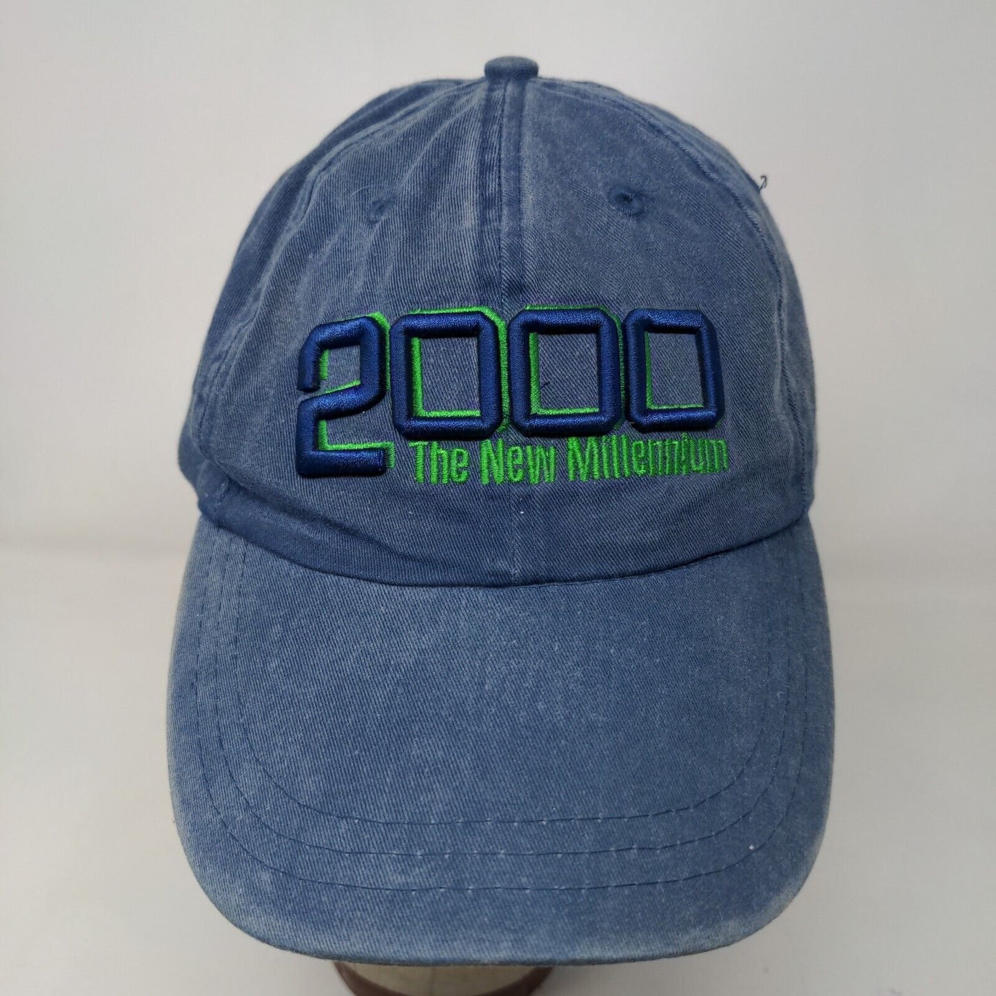 Millennium by Falcon Men's Slideback Hat Blue Vintage Y2K The New Millennium