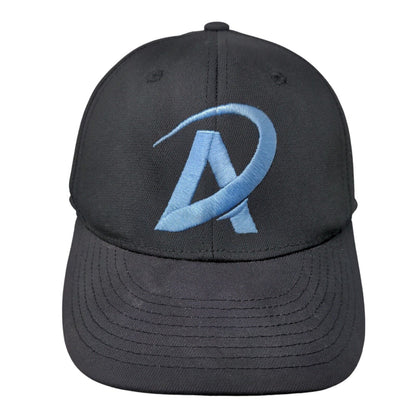 Champro Fitted Hat Black L/XL C Fit Lightweight Embroidered Vented Holes 6 Panel