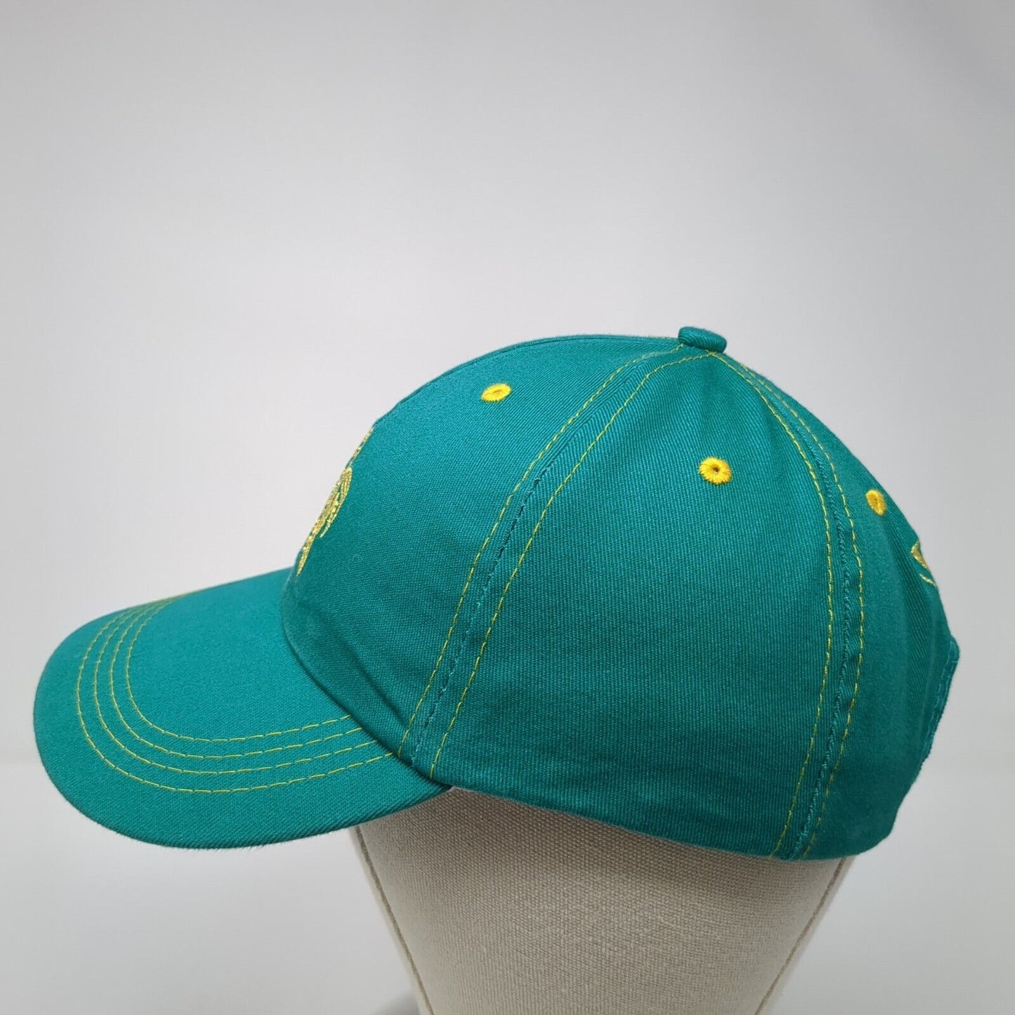 Sea Turtle Strapback Baseball Cap Blue One Size Adjustable Embroidered Mermade