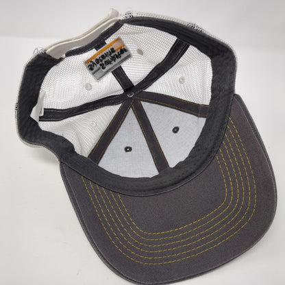 Schluter Systems Strapback Trucker Hat Gray OS Adjustable Embroidered Mesh Back
