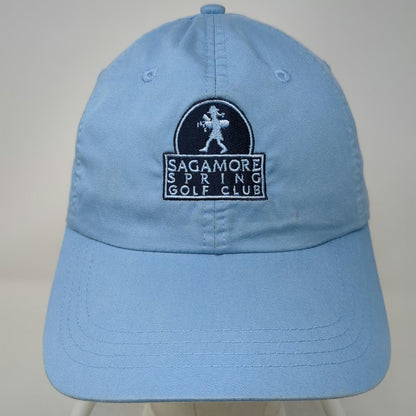 Ahead Sagamore Spring Golf Club Hat Blue Baseball Cap One Size Strapback Cotton