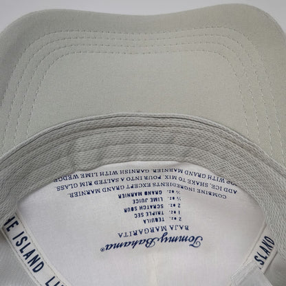 Tommy Bahama Baseball Cap Gray One Size Pineapple Baja Margarita Embroidered Hat
