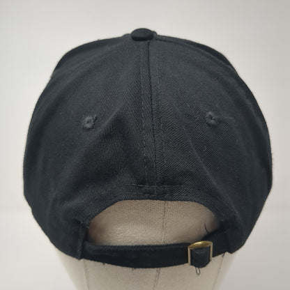 Crumbl Spell Out Slideback Hat Black One Size Adjustable Vent Holes