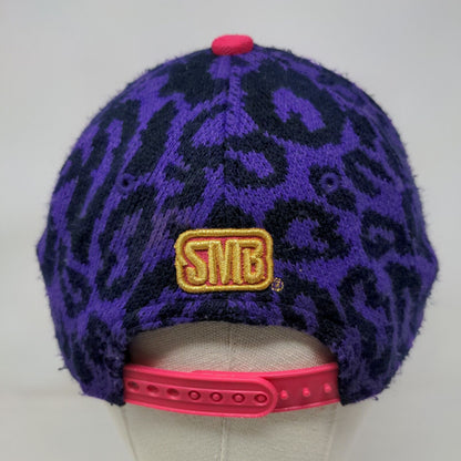 Super Massive Bound Snapback Hat Purple Colorful 2012 Adjustable