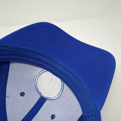 Pioneer Federal Credit Union Snapback Hat Blue One Size Adjustable
