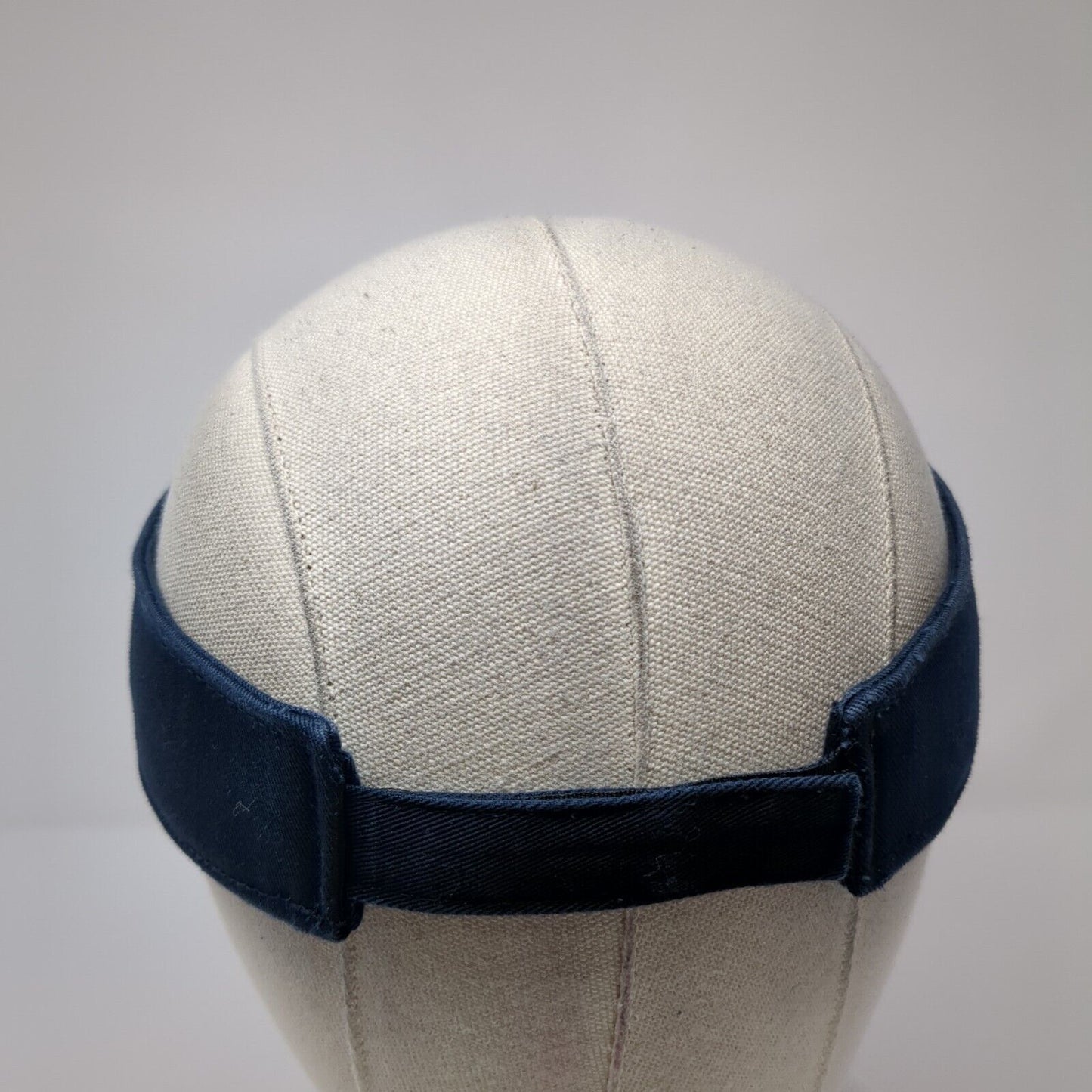 Steve's Resturant Strapback Sun Visor Hat Blue One Size Adjustable Big X