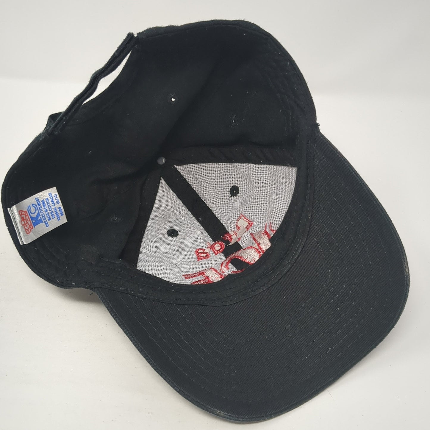 Duda ACE Strapback Hat Black One Size Adjustable Embroidered 6 Panel