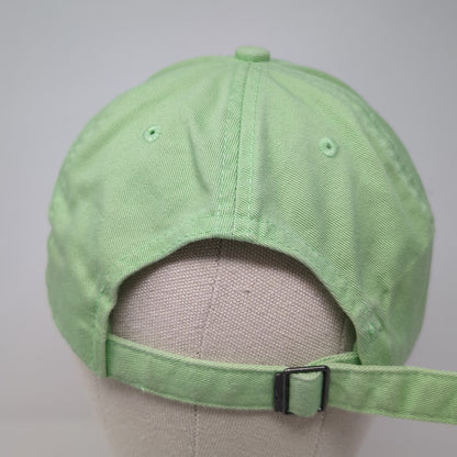 Nike Swoosh Slideback Hat Green One Size Adjustable Embroidered 6 Panel