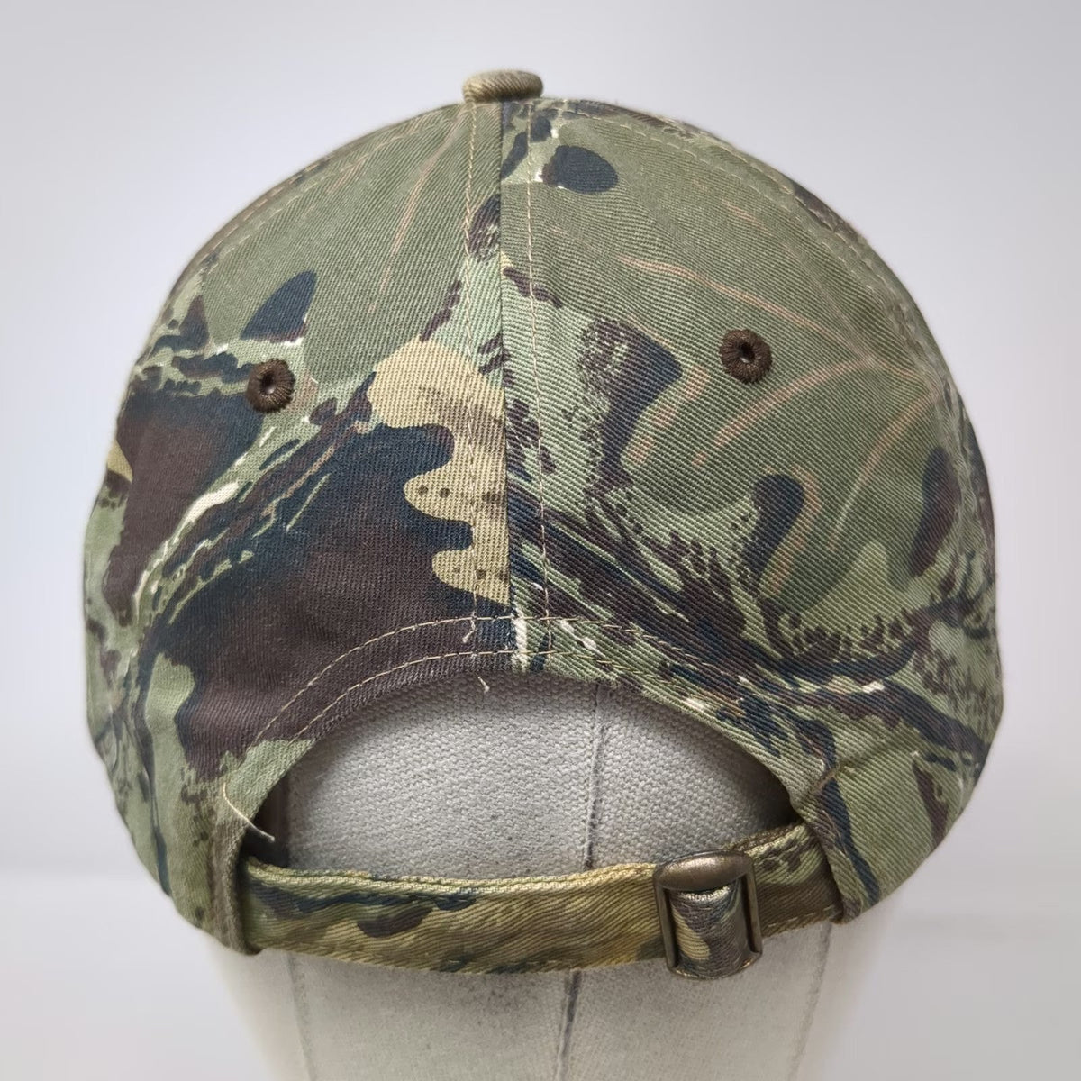 Graffiti Baseball Cap Green Brown One Size Camo KYB Shocks Struts Automotive Hat