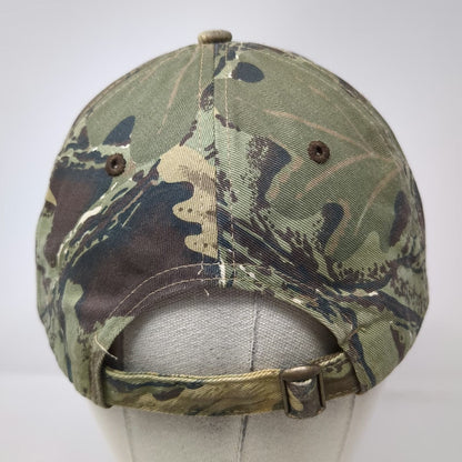 Graffiti Baseball Cap Green Brown One Size Camo KYB Shocks Struts Automotive Hat